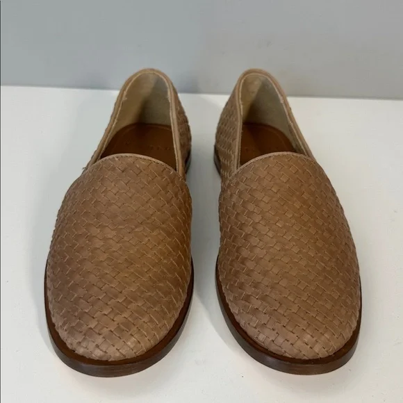 Nisolo Mara Woven Leather Brown Almond Flats Size 7.5 Quiet Luxury Capsule - Picture 6 of 15